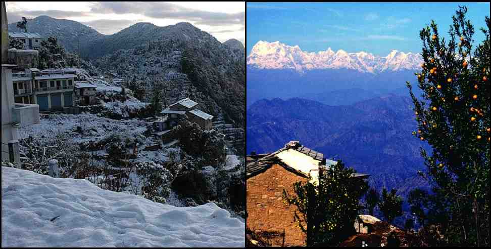 khirsu uttarakhand best tourist place: Uttarakhand Best Tourist Destination Khirsu Pauri Garhwal