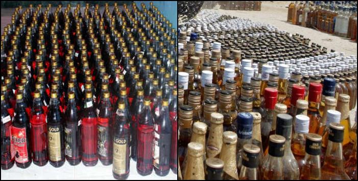 1 crore liquor recovered rudrapur : 1 crore alcohol recovered in gadarpur