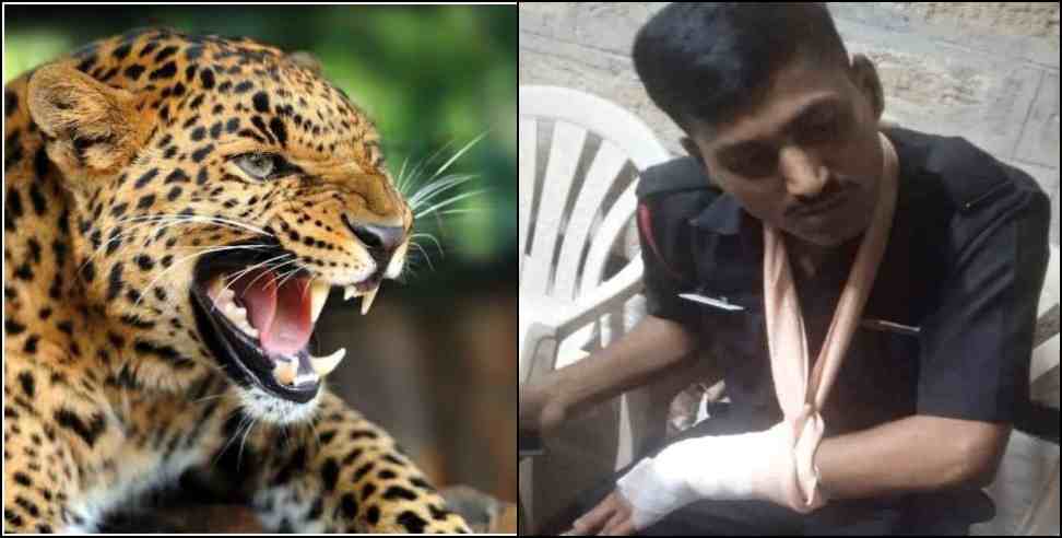 Leopard attack on soldiers in Lansdowne