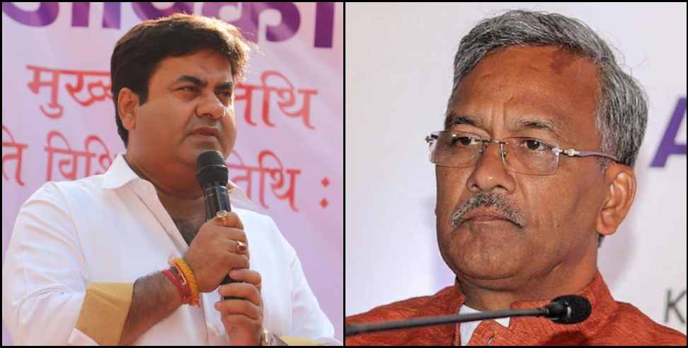 umesh kumar trivendra singh rawat : Former Uttarakhand CM Trivendra Singh Rawat Advisor KS Panwar Case