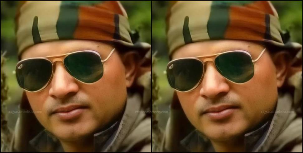 Martyr Deependra Kandari: Deependra Kandari of Chamoli martyred in Jammu and Kashmir