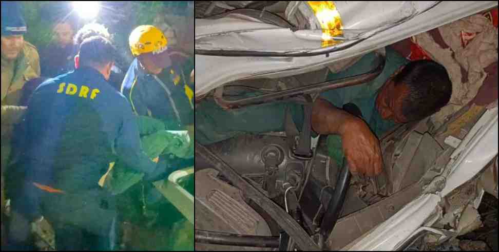 rishikesh truck sdrf: Rishikesh Truck Collide SDRF Jawan Saved Driver in Last Movement