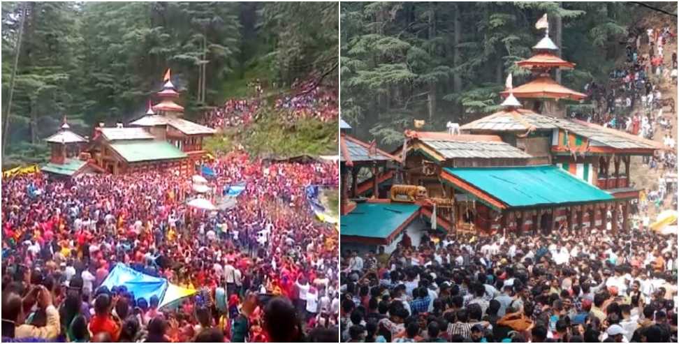 Devotees gathered in Ranwai valley: Crowd of Thousands of Devotees Gathered in Ranwai Ghati