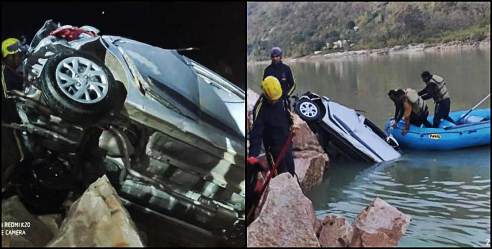 badrinath highway: Dead body rescue from alaknanda river lake