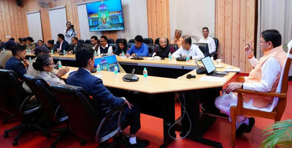 CM Pushkar Singh Dhami Meeting: CM Dhami Gives Strict Orders to Officials