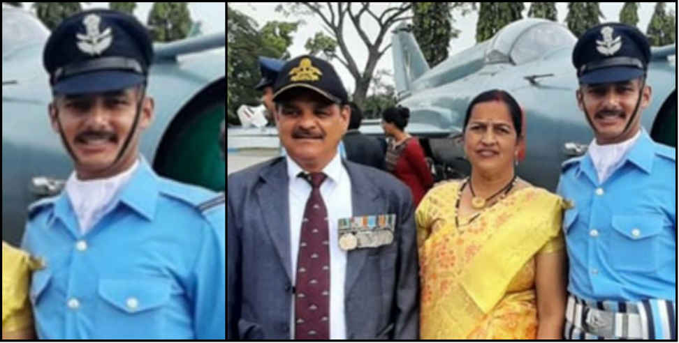 Sachin kasnyal: Sachin became flying officer in air force