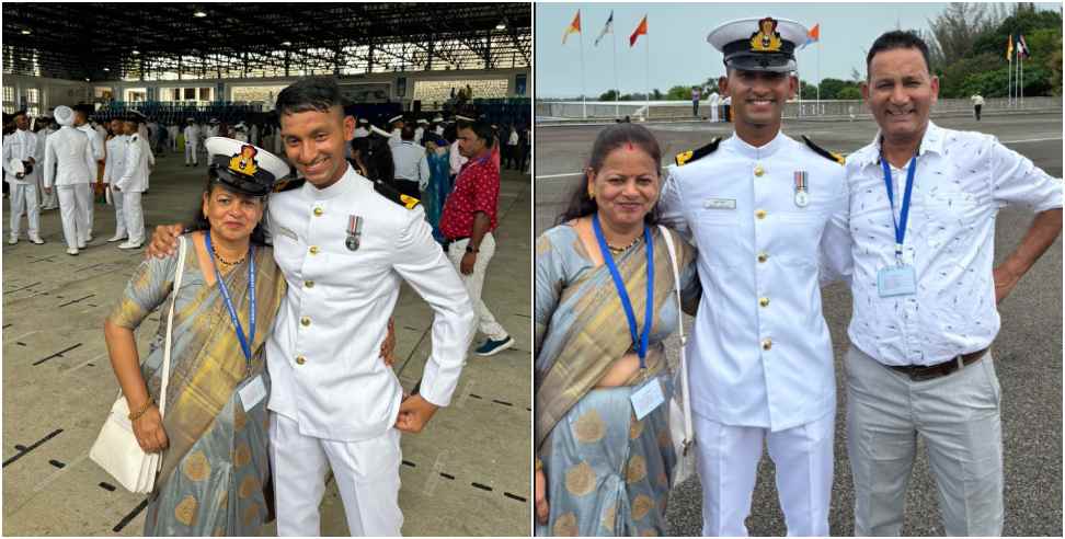 Mukul Chauhan became Sub Lieutenant: Mukul Chauhan Becomes Lieutenant in Indian Navy