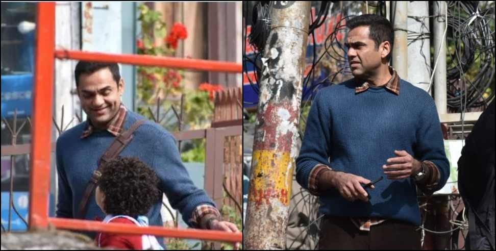 Bollywood actor Abhay Deol in Nainital