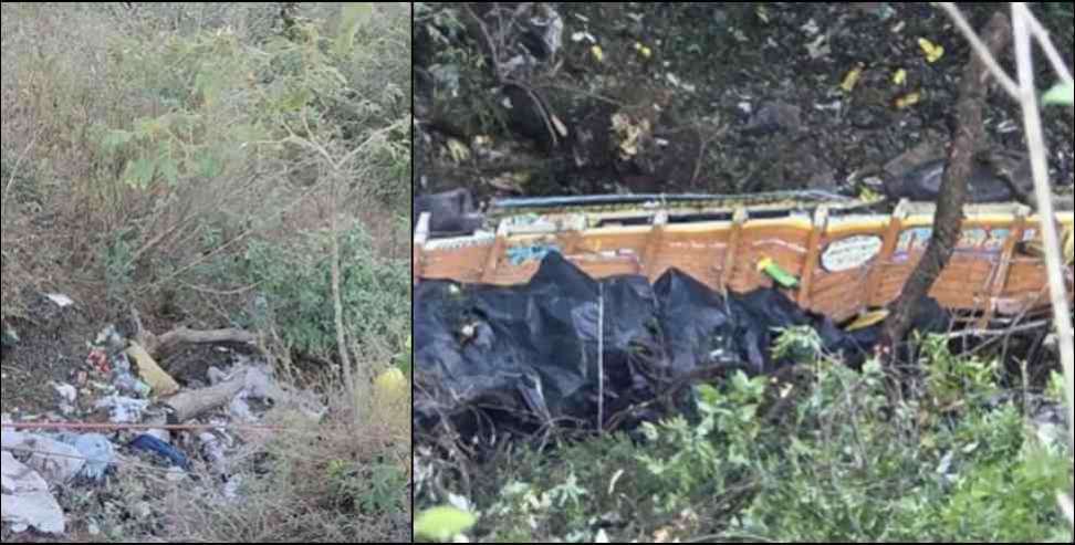 Dehradun truck accident: truck fell into ditch at Dehradun-Mussoorie road
