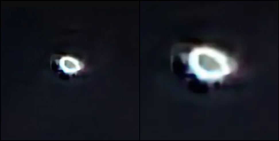 Rumors of UFO appearing in the sky of Nainital