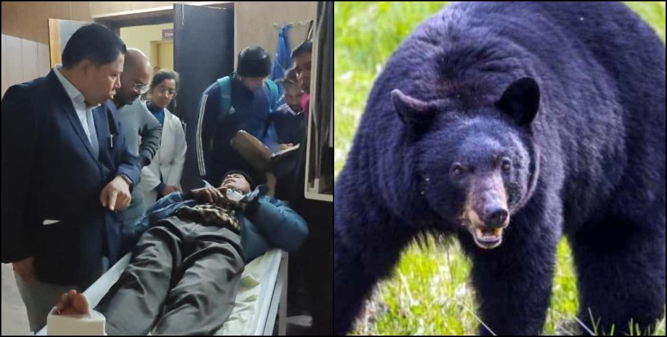 Bear attack: Bharat Singh Chaudhary of Rudraprayag was attacked by bear