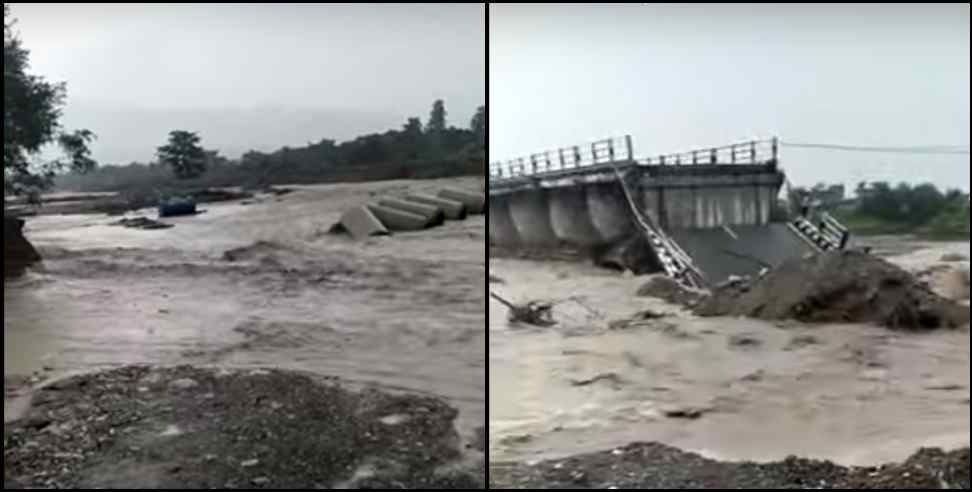 ranipokhari alternative route: Ranipokhari alternate route washed away