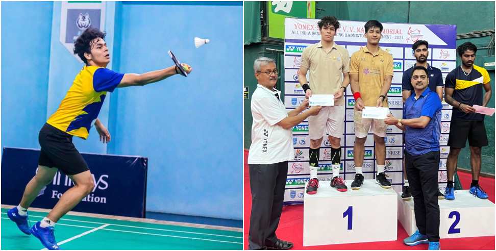 Dhruv Rawat Won Gold Medal: Dhruv Rawat Won Gold Medal in All India Badminton Tournament