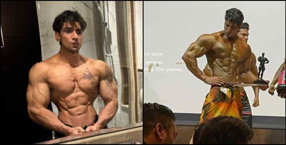 srinagar garhwal bodybuilder doctor Dheeraj mr world