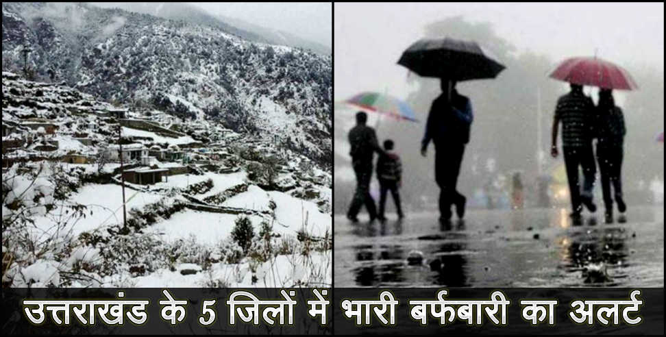 उत्तराखंड: Snow forecast in uttarakhand