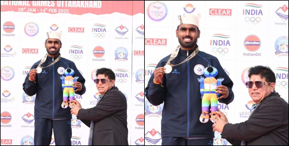 Utkrisht Dwivedi won gold: Utkrisht Dwivedi won gold in national games