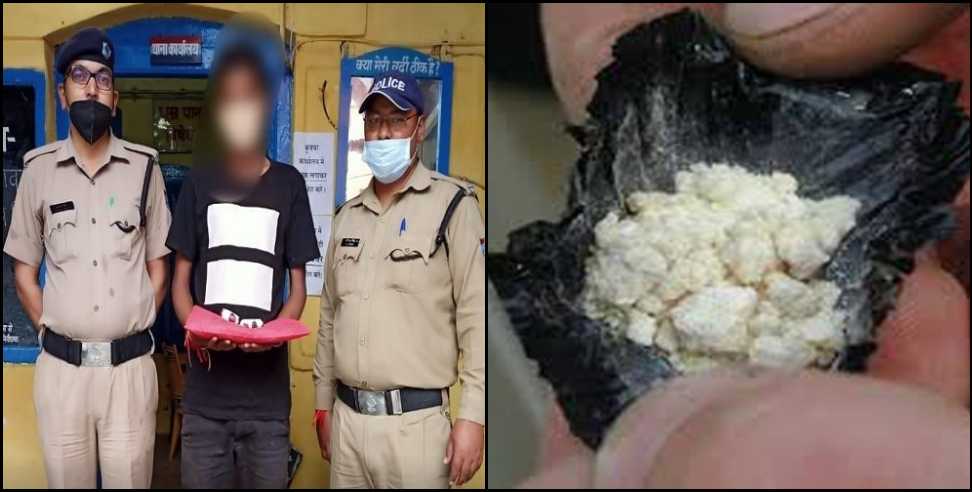 almora samck smuggling: 20 year old boy arrested in almora for selling smack