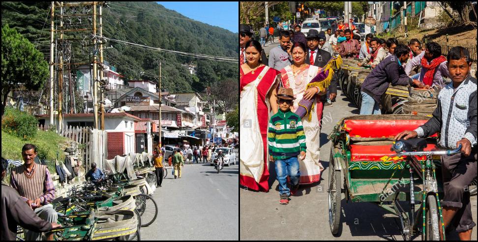 nainital rickshaw: Story of Rickshaw in Nainital