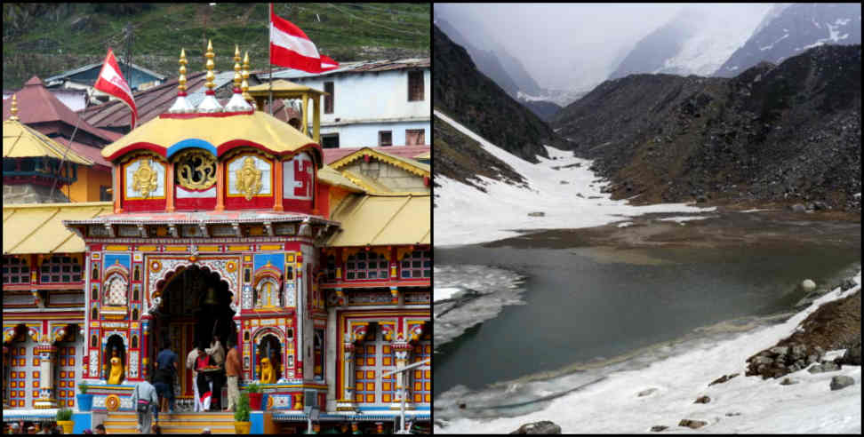 badrinath dham: Lake near badrinath dham big danger say scientists