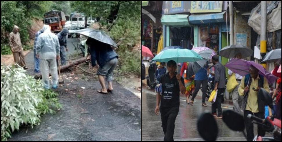 Bageshwar News: Heavy rain in Kimgair village of Bageshwar