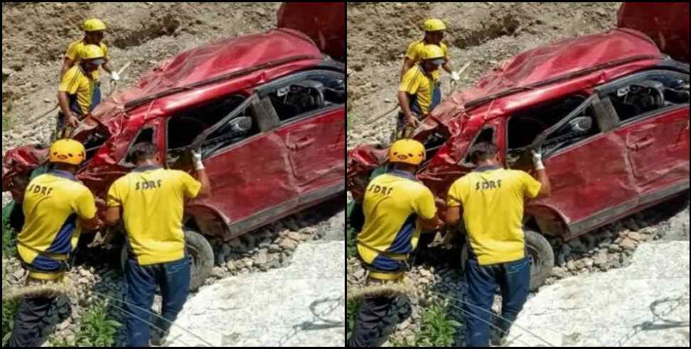 dehradun kalsi car hads 3 death: Car falls in gorge in Dehradun Kalsi 3 dead
