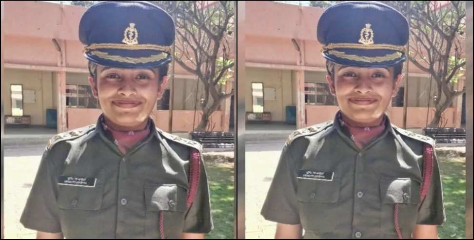 Haldwani news: Uttarakhand drishti rajpal become army officer
