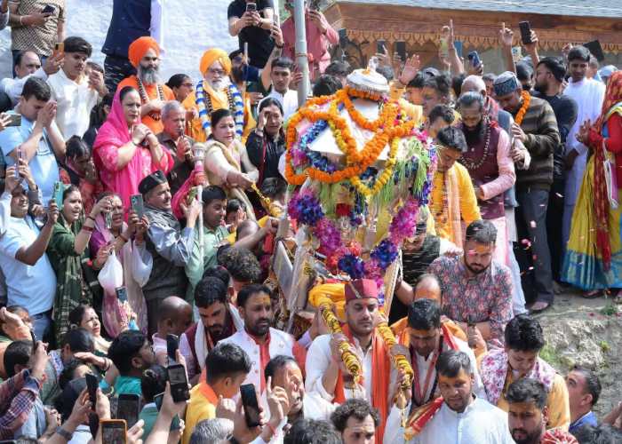 The complete route of Kedarnath Doli Yatra