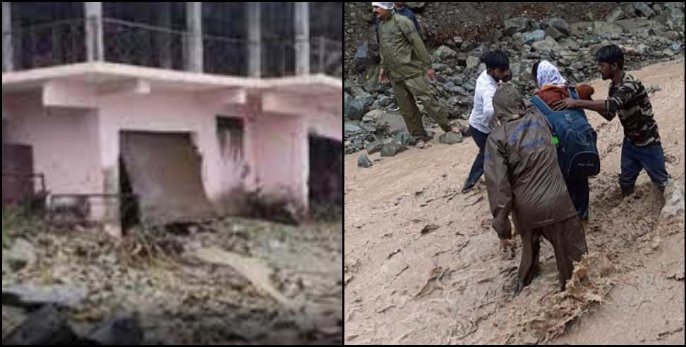 Ramgarh nainital cloud burst: Cloud burst in ramgarh nainital 12 died 20 missing