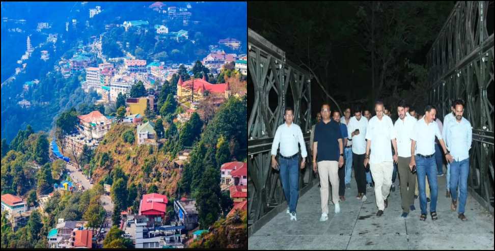 Mussoorie road traffic news: New Bailey bridge opens on Dehradun-Mussoorie road
