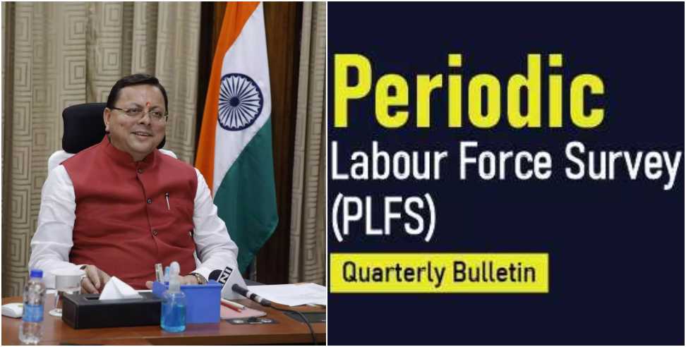 PLFS Report Uttarakhand: PLFS Report Uttarakhand Tops in Providing Employment