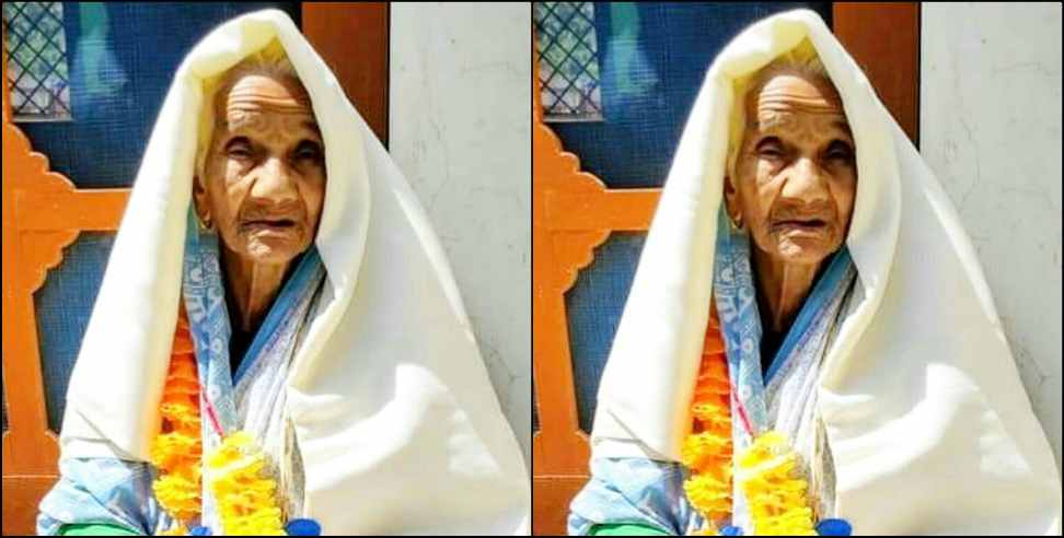 Chamoli News: Shanti devi of chamoli donate 1 lakh rupee for corona petient