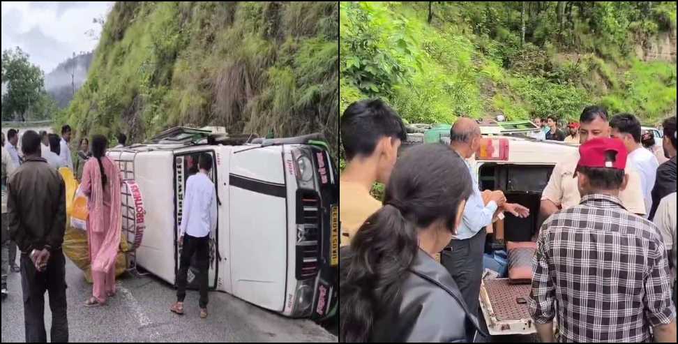 Champawat Road Accident: Bolero Overturns on Tanakpur Pithoragarh Highway