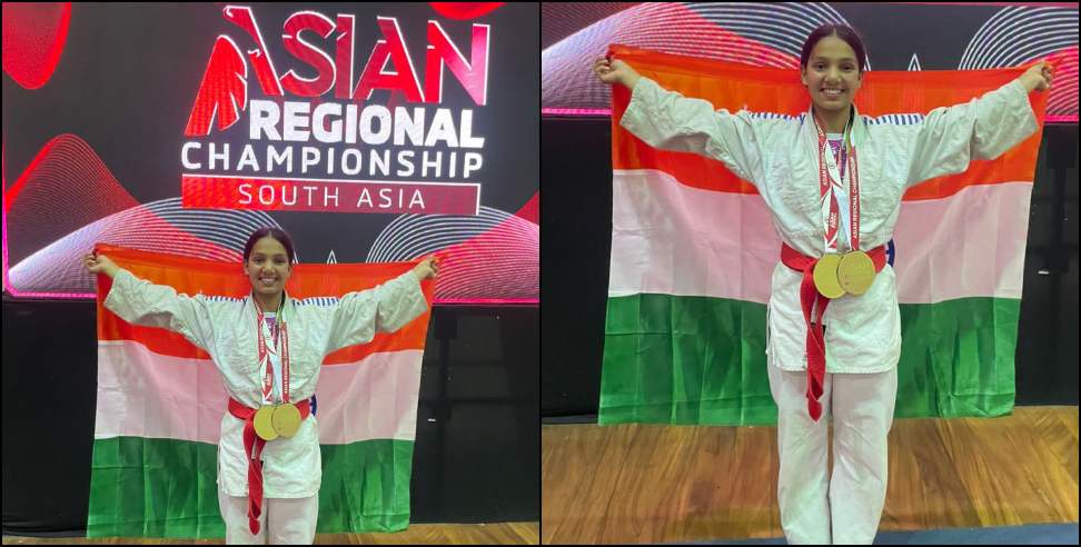 Judo-Karate Championship: Anjali Wins Gold Medal at Asian Regional Judo-Karate Championship