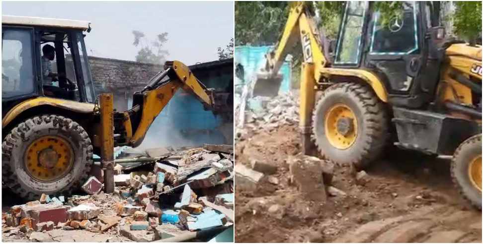 Bulldozer Action in Uttarakhand