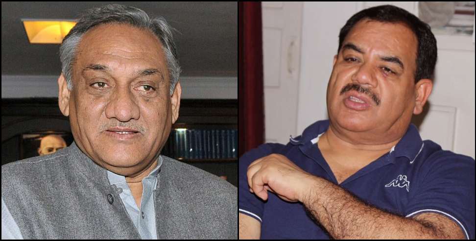 Harak singh rawat Vijay bahuguna: Harak singh rawat Vijay bahuguna met in dehradun