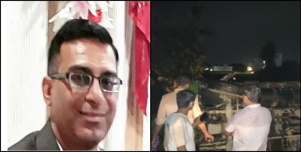 Haldwani teacher death: Truck hit scooty in haldwani teacher death