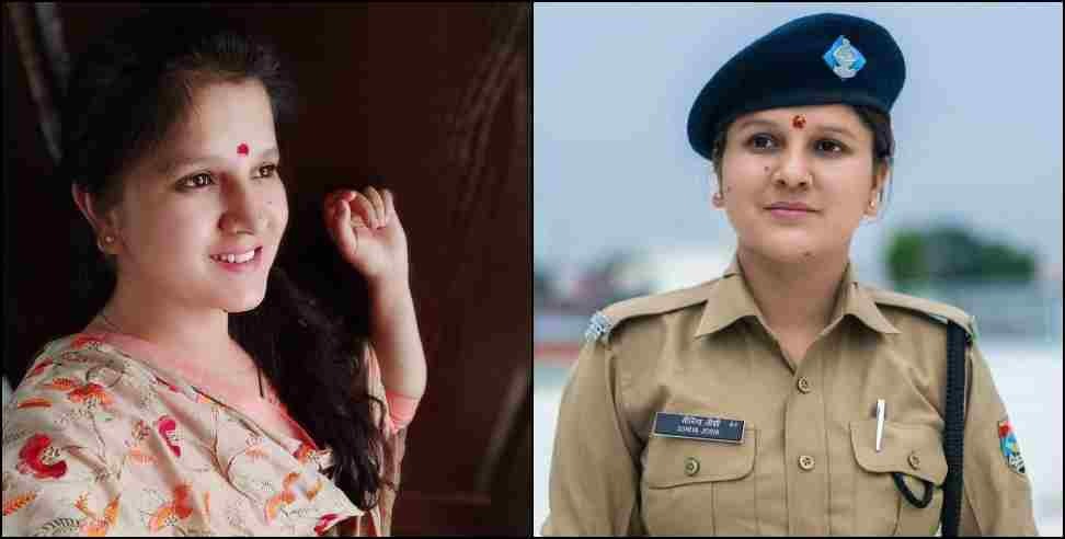 sonia joshi songs uttarakhand police: Uttarakhand Police Constable Sonia Joshi Singing Talent