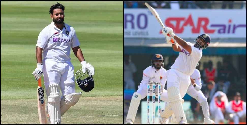 Rishabh Pant Test Debut Sixer Record: Rishabh Pant hit most sixes since his Test debut
