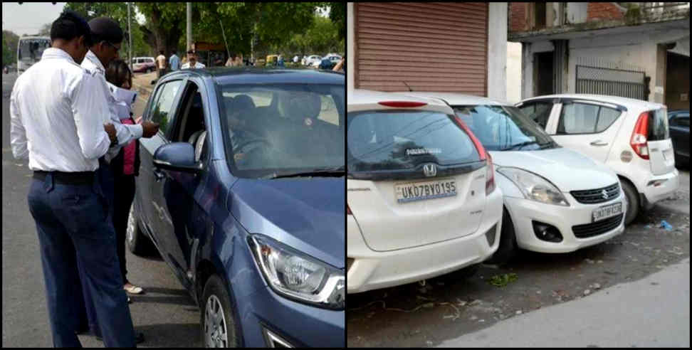 Campaign against drunk drivers: Police station full with seized vehicle in Dehradun