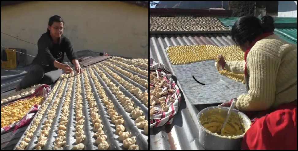 Pahadi badi mugauri: Nainital homemade pahadi badi demand in forgain