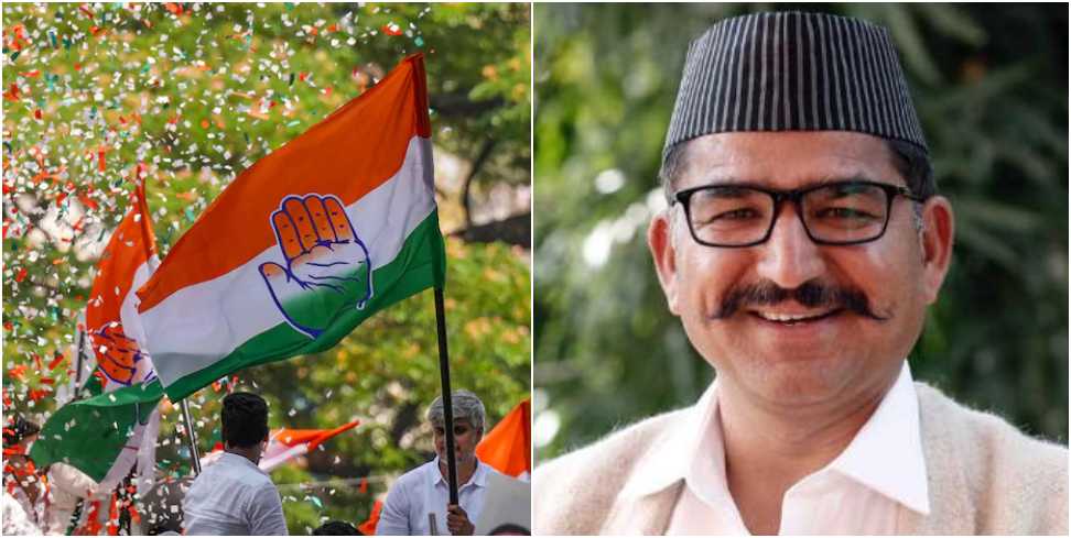 Congress Candidate Manoj Rawat: Congress Declared Manoj Rawat as Candidate For Kedarnath By-Election