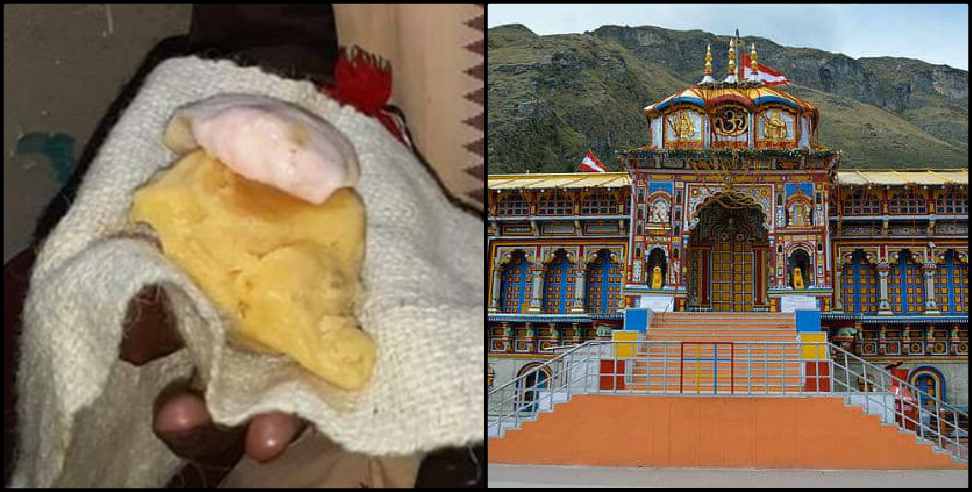 badrinath dham good news: Badrinath Dham Ghee Blanket Tradition