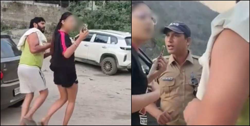 Haryana tourists in Rishikesh: Clash Between Haryana Tourists and Police on Neelkanth Route