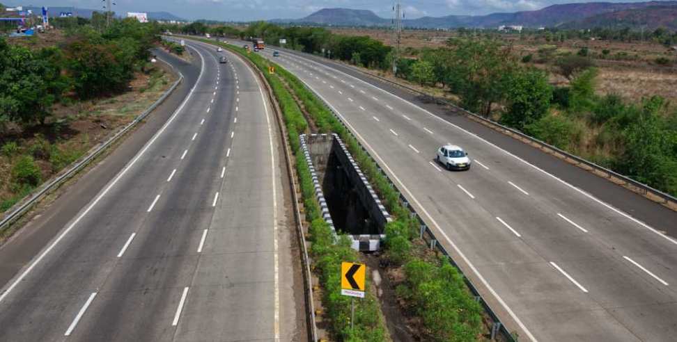 Dehradun Delhi Express Way: Dehradun Delhi Expressway dat Kali Tunnel