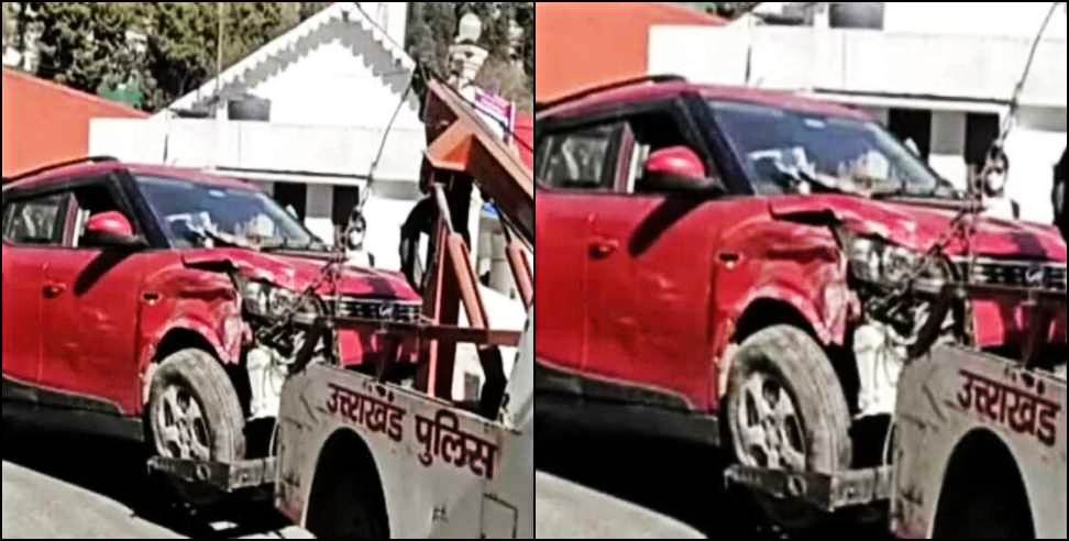 Over Speeding Car Hits People: Over Speeding Car of Tourist Hits 10 People in Nainital
