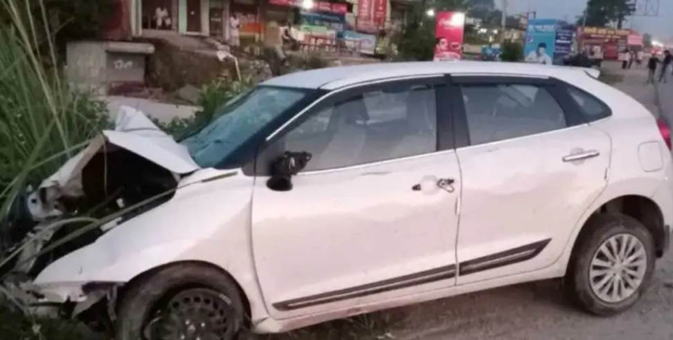 dehradun car mother son death: car hit mother and son in dehradun