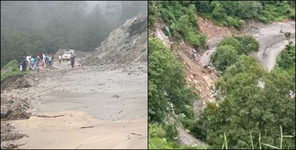 Landslide in Uttarkashi: Landslides Disrupt Traffic in Uttarakhand