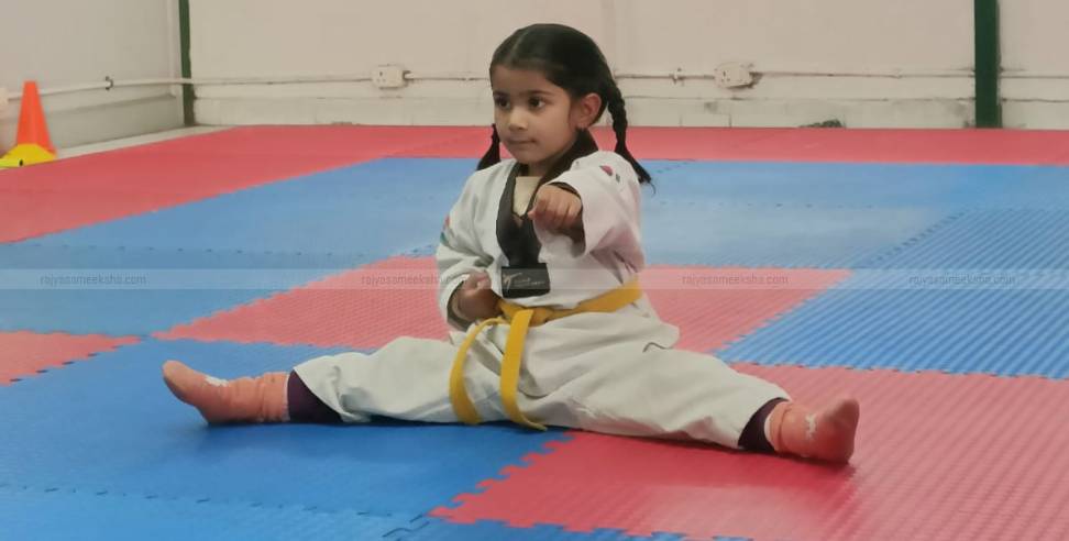 World Record in Taekwondo: 3 year old Thiya Singh creates world record in Taekwondo