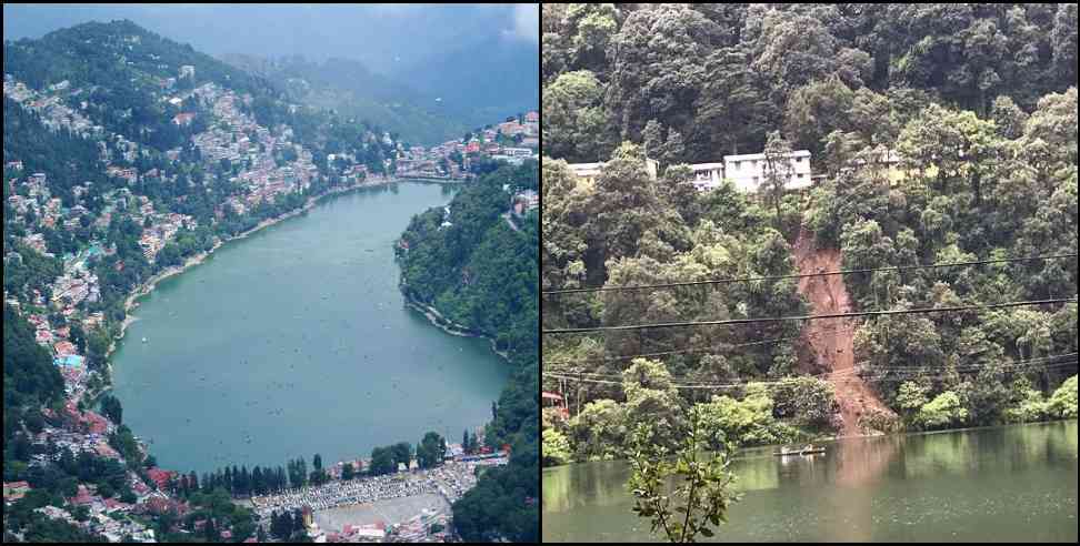 Landslide can occur anytime in Nainital