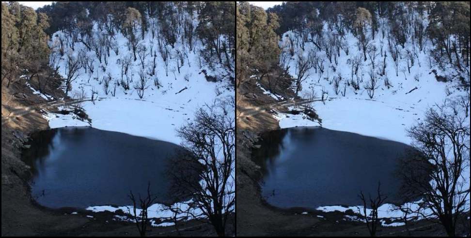 Pithoragarh News: Lake on the Gori river in Pithoragarh